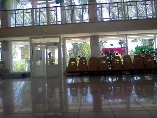 Детская железная дорога в Донецке фото